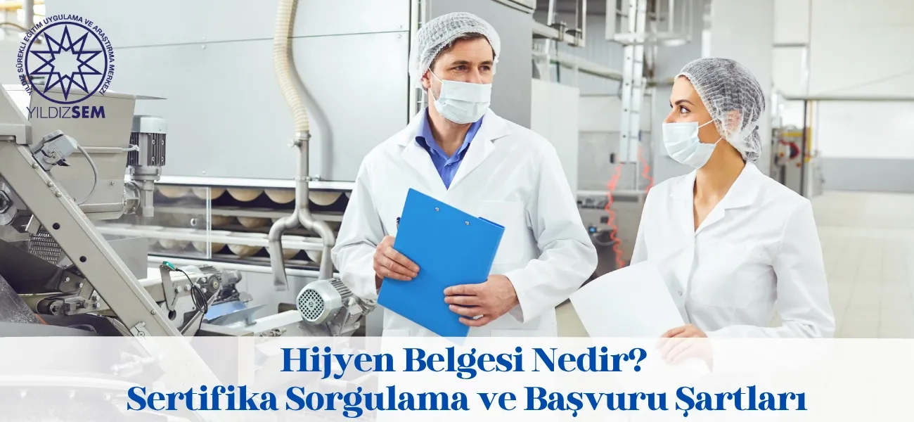 Hijyen Belgesi Nedir? Sertifika Sorgulama ve Başvuru Şartları