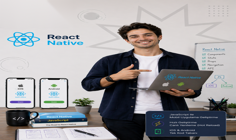 React Native Eğitimi ile Android ve iOS Mobil Uygulama Geliştirme Eğitimi